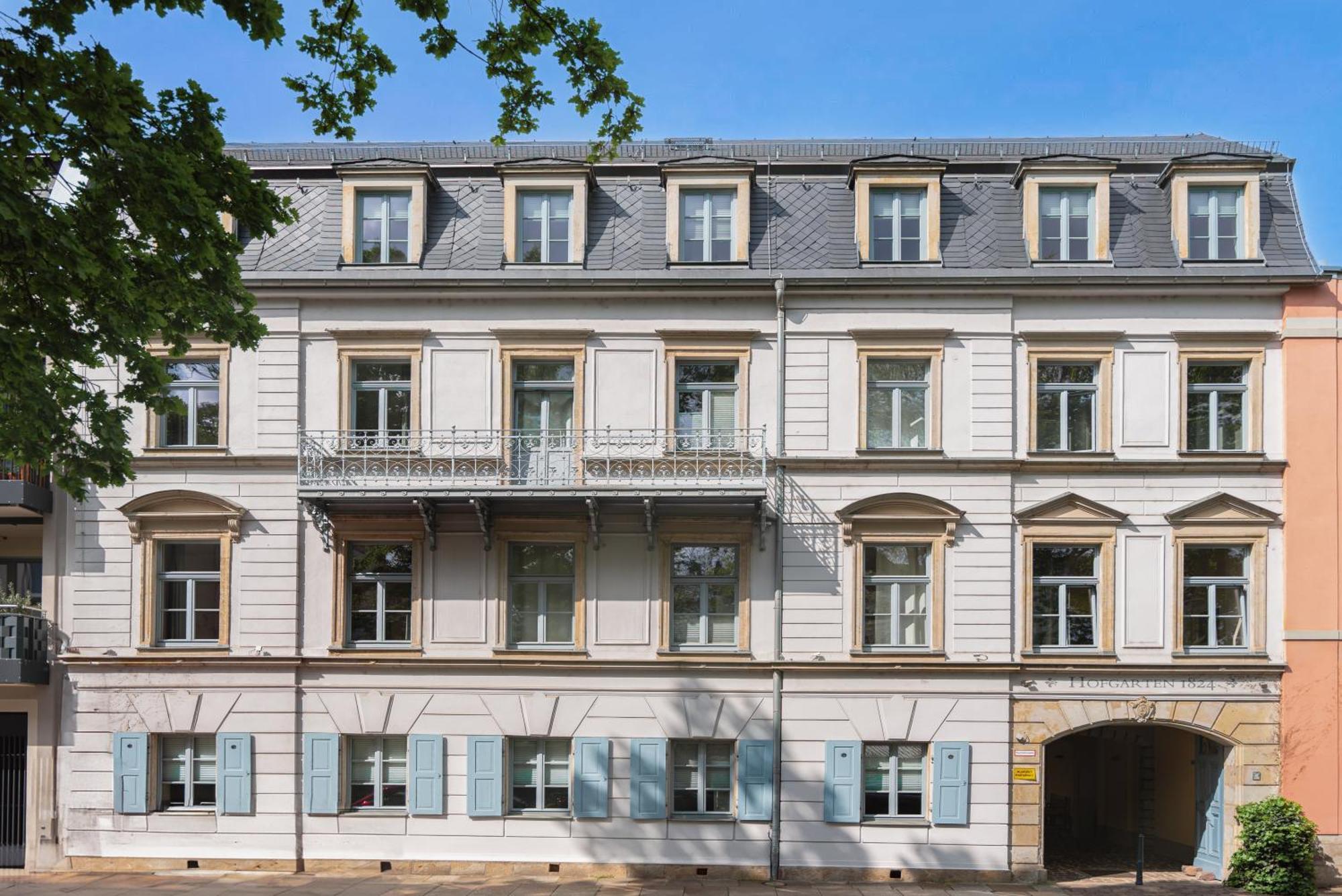 Hofgarten 1824 Hotel Garni Drážďany Exteriér fotografie